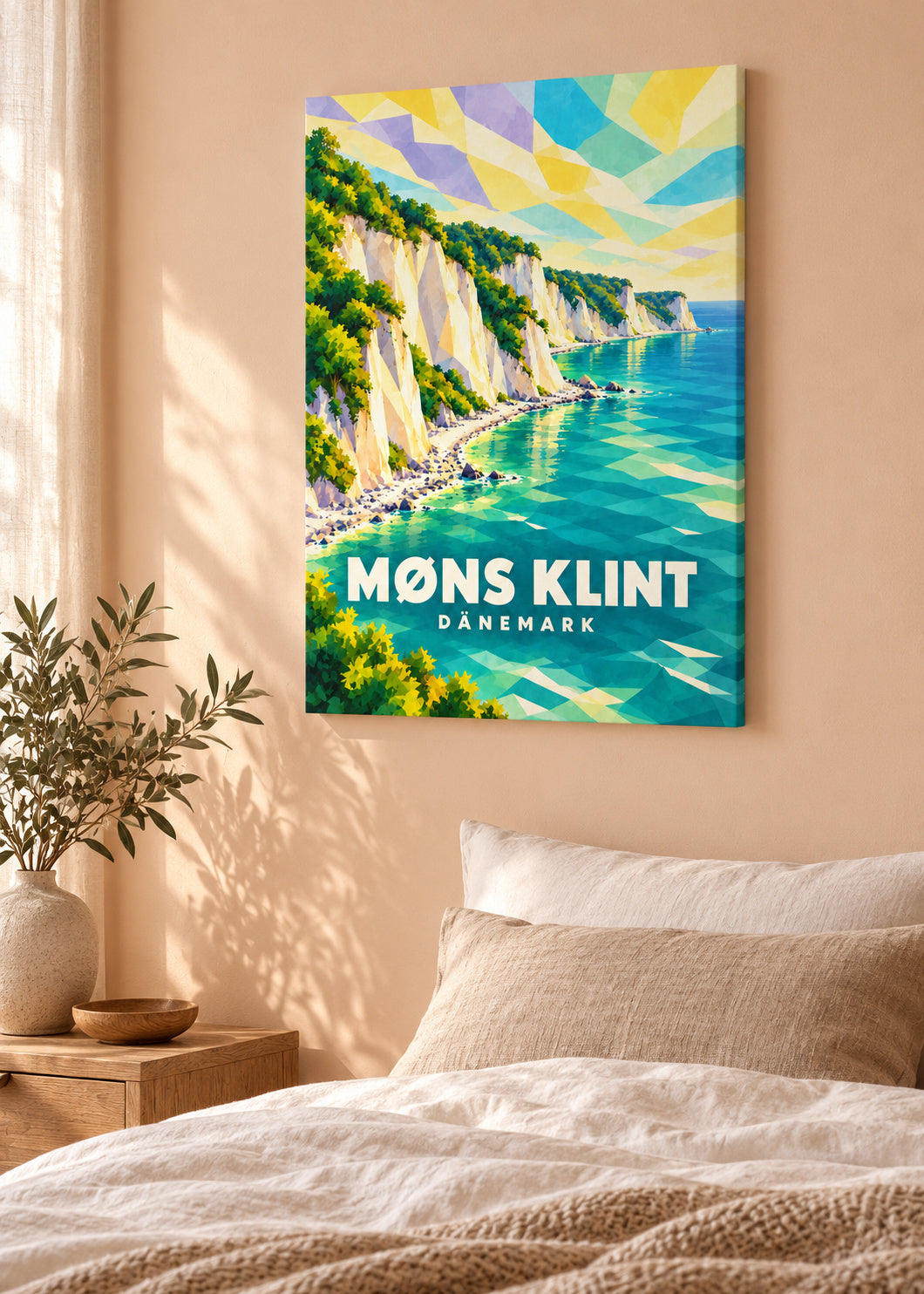 Møns Klint – Dänemark – Slim-Leinwand