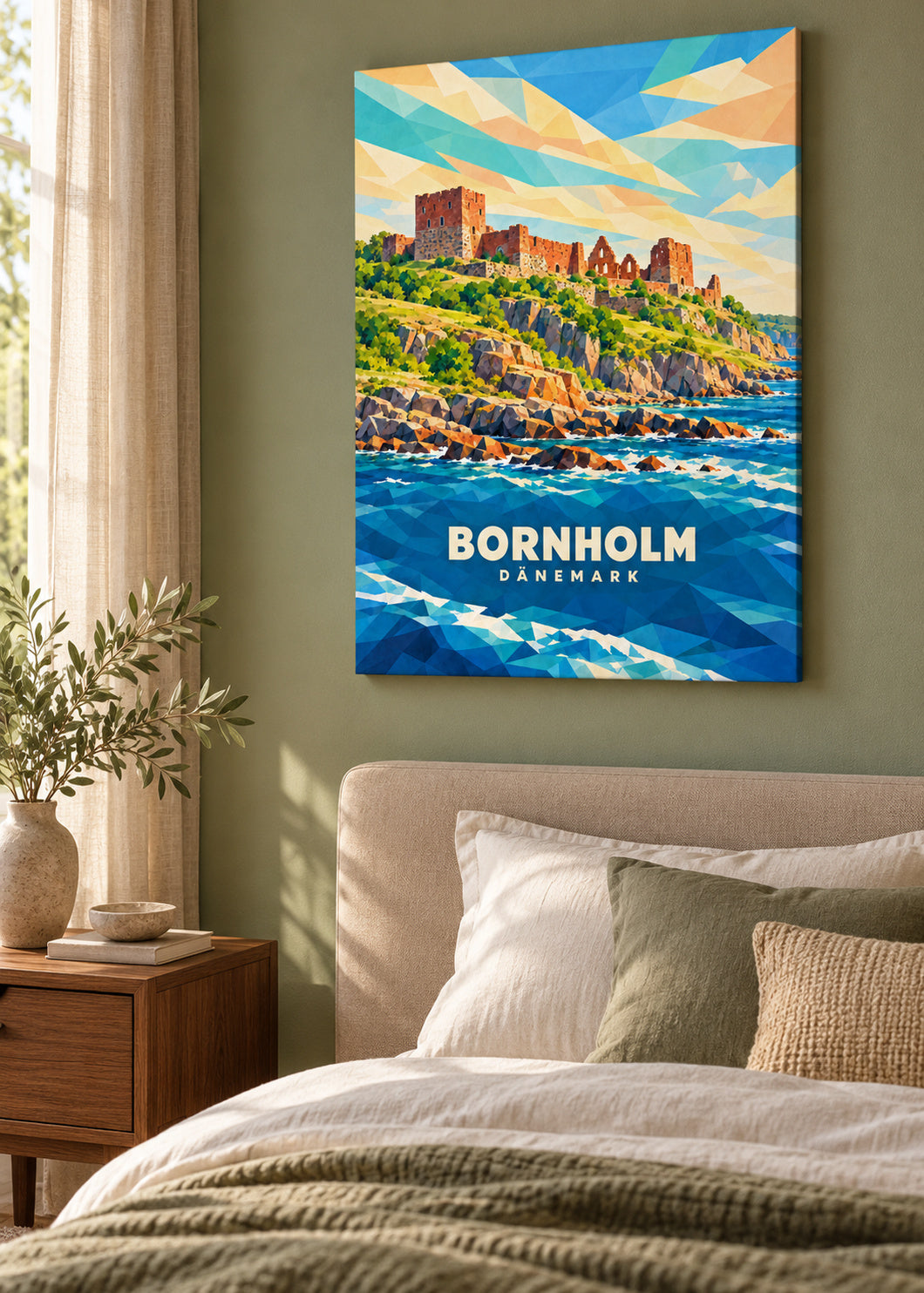 Bornholm – Dänemark – Slim-Leinwand