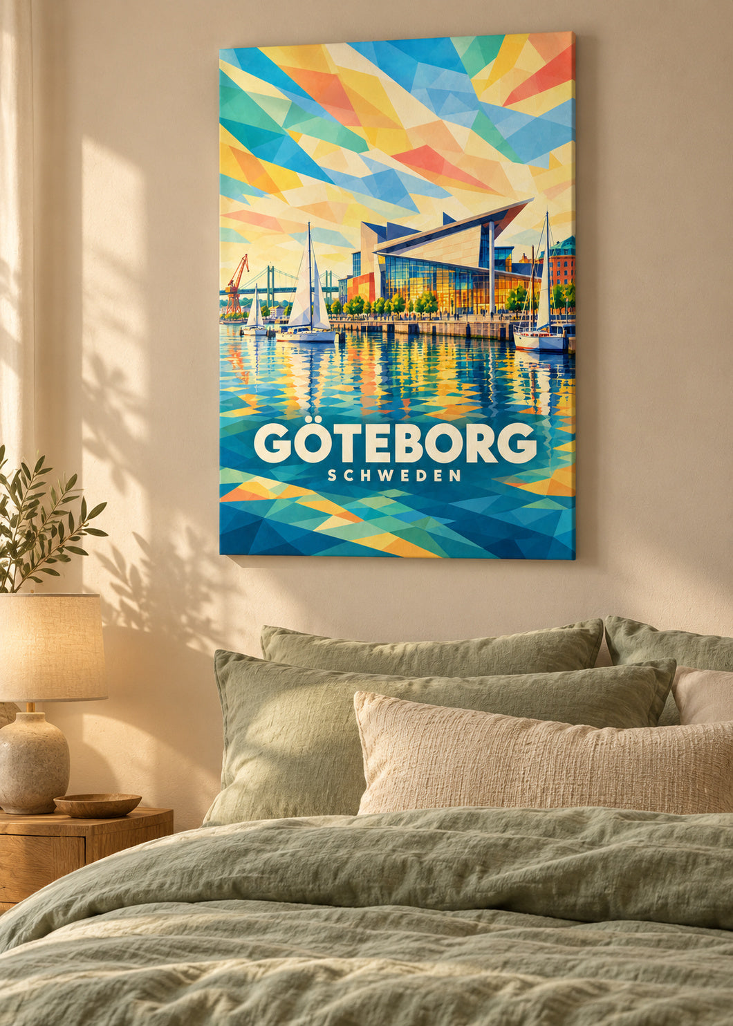Göteborg – Schweden – Slim-Leinwand