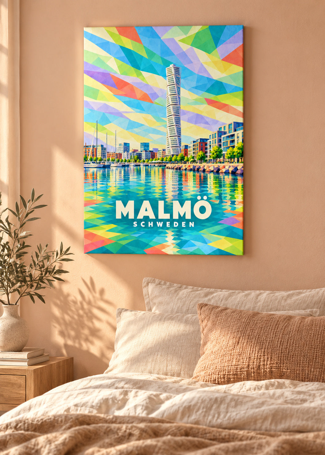 Malmö – Schweden – Slim-Leinwand