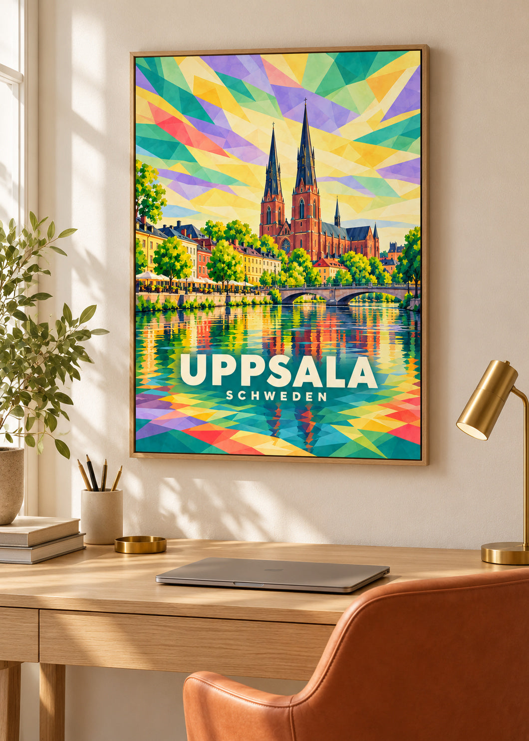 Uppsala – Schweden – Naturholz-Schattenfugenrahmen