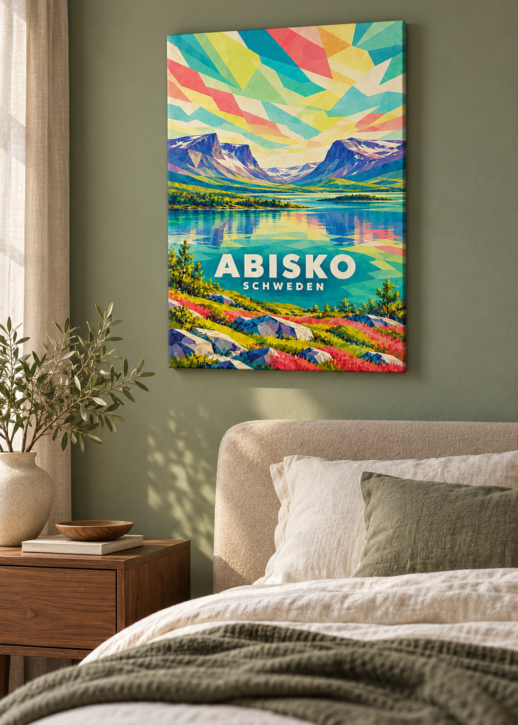 Abisko – Schweden – Slim-Leinwand