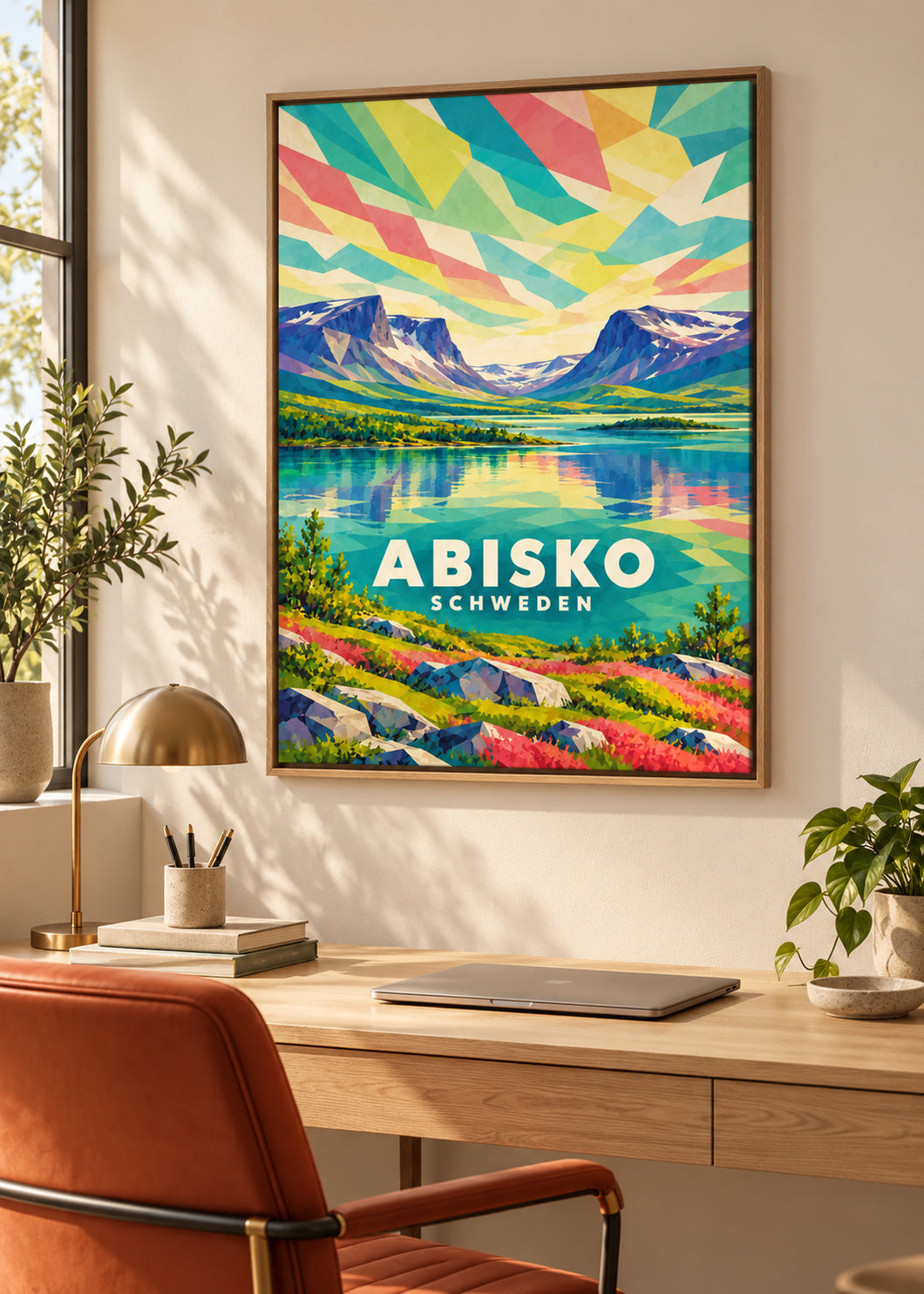 Abisko – Schweden – Naturholz-Schattenfugenrahmen