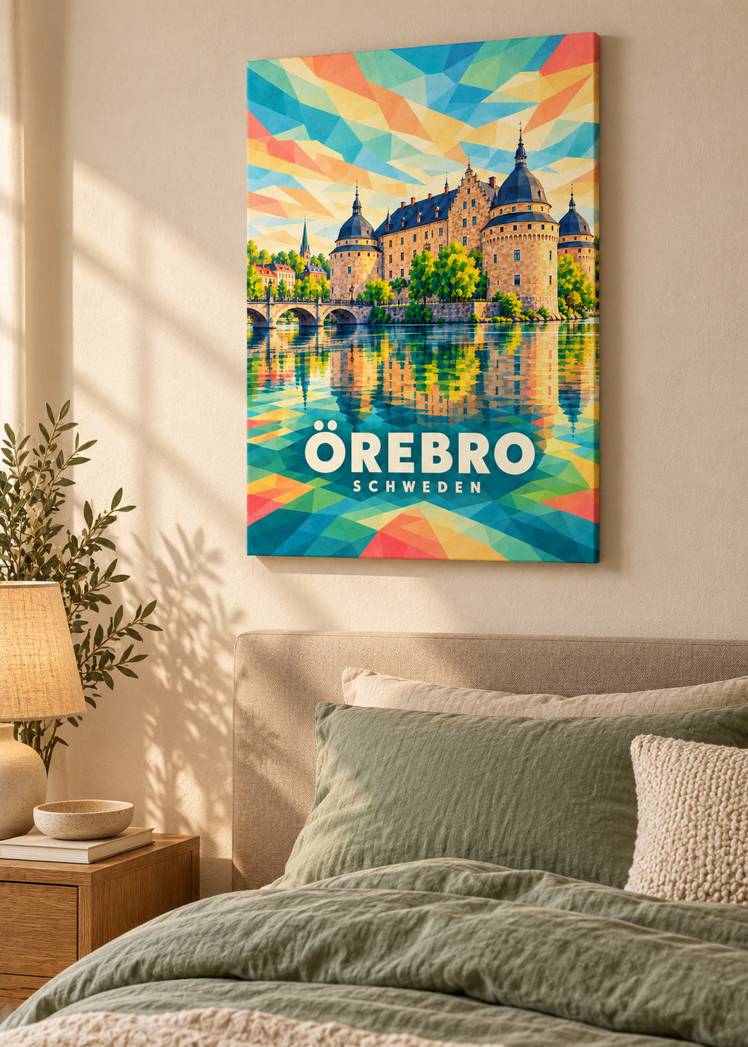 Örebro – Schweden – Slim-Leinwand