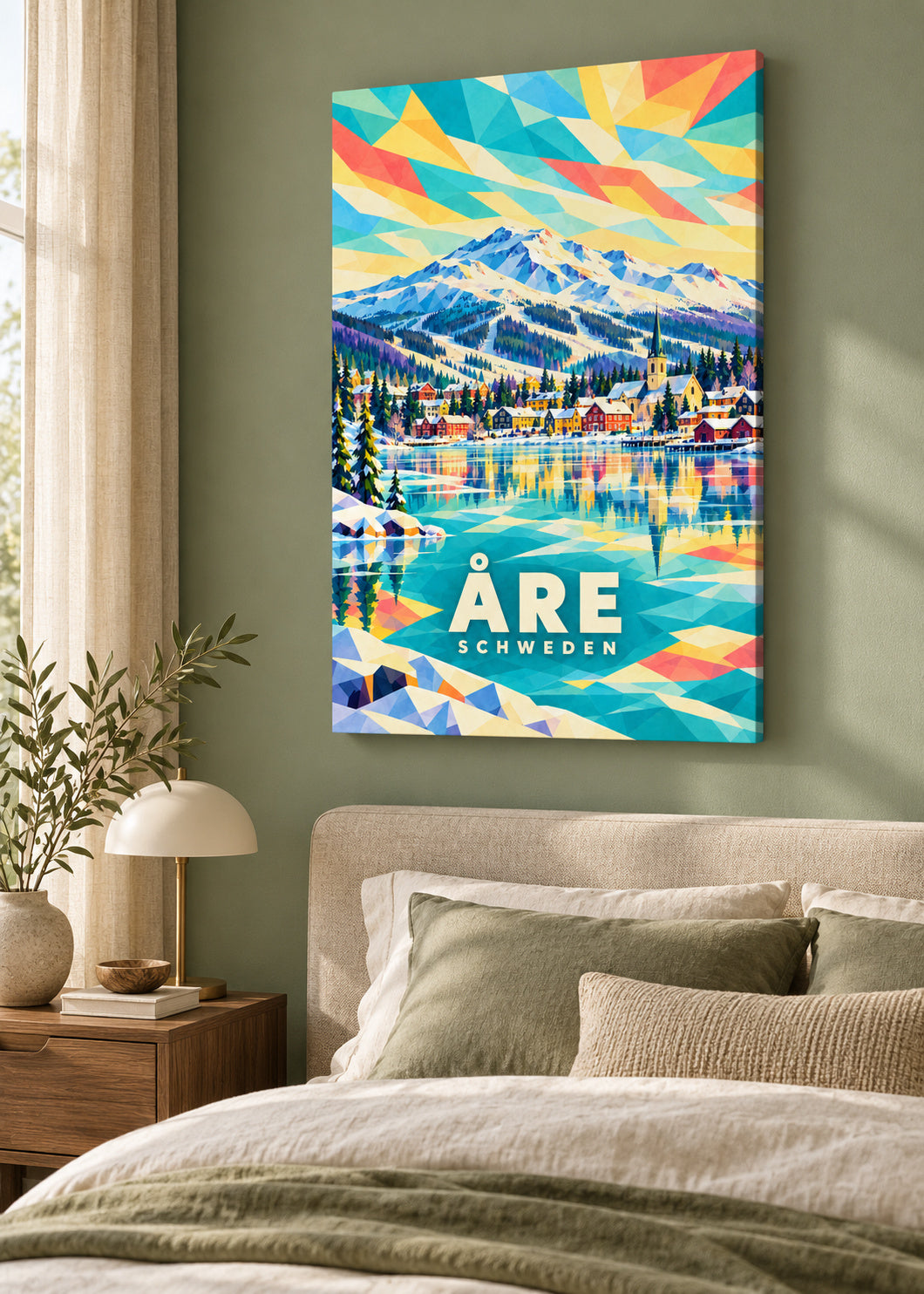 Åre – Schweden – Slim-Leinwand