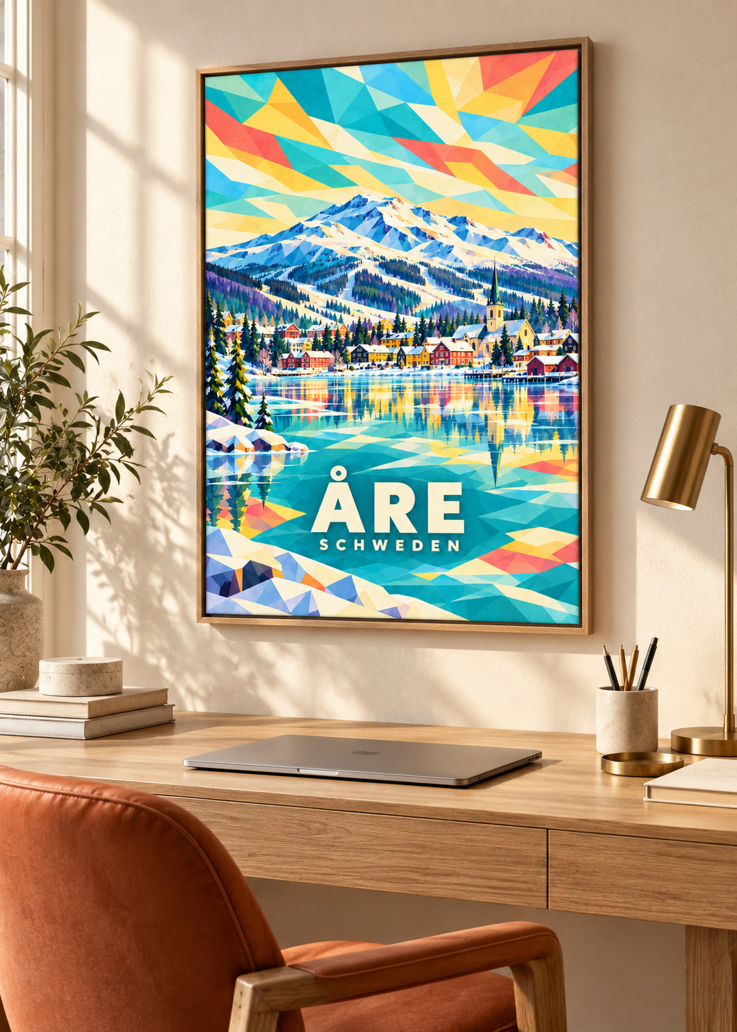 Åre – Schweden – Naturholz-Schattenfugenrahmen