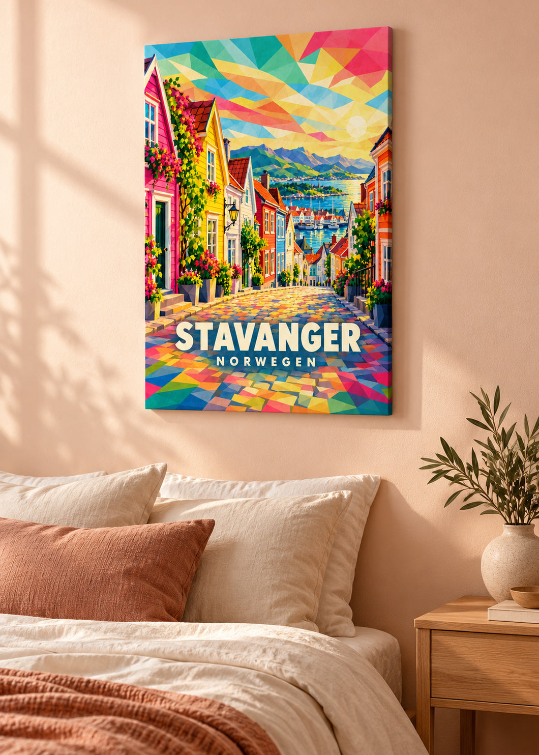 Stavanger – Norwegen – Slim-Leinwand