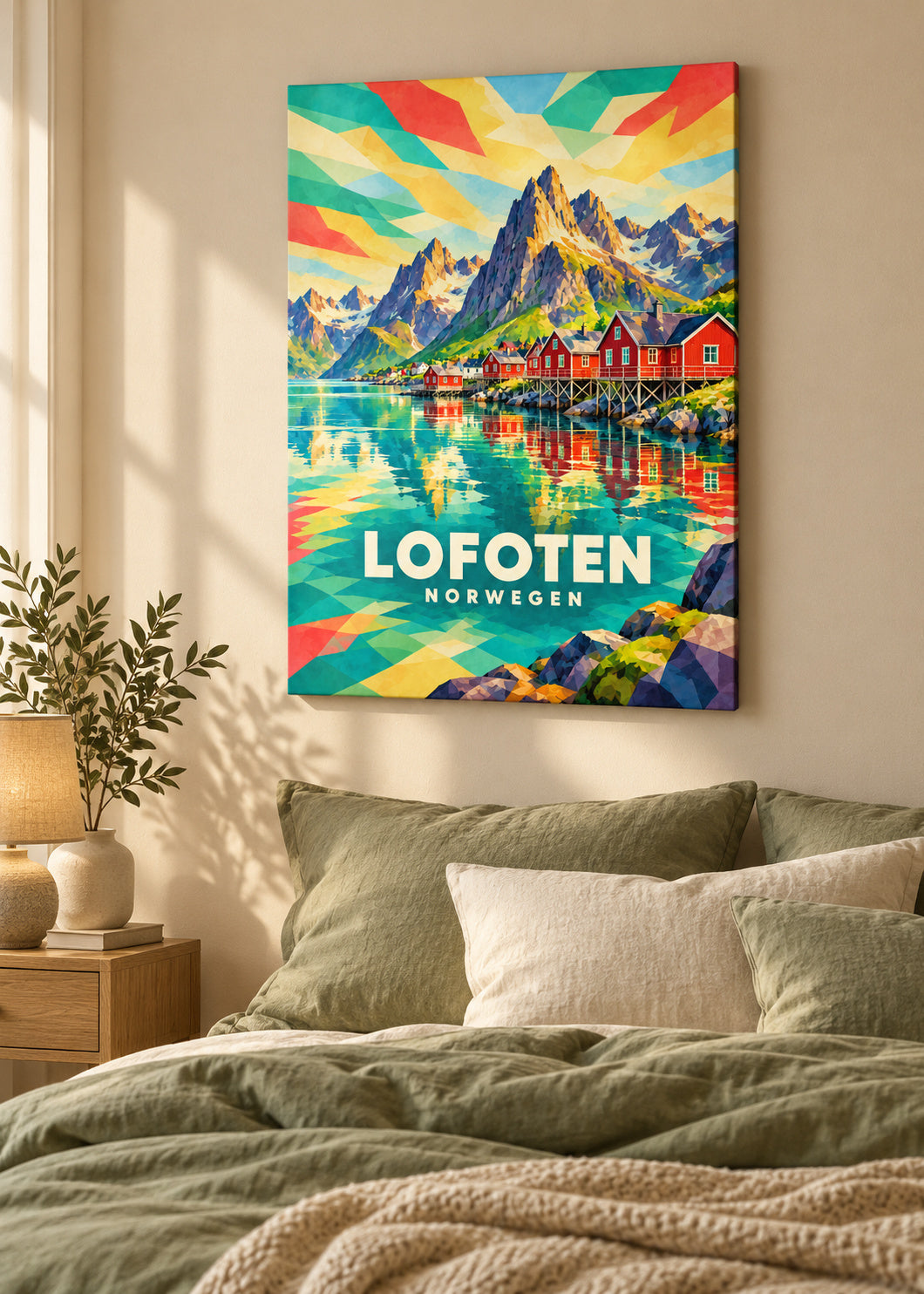 Lofoten – Norwegen – Slim-Leinwand