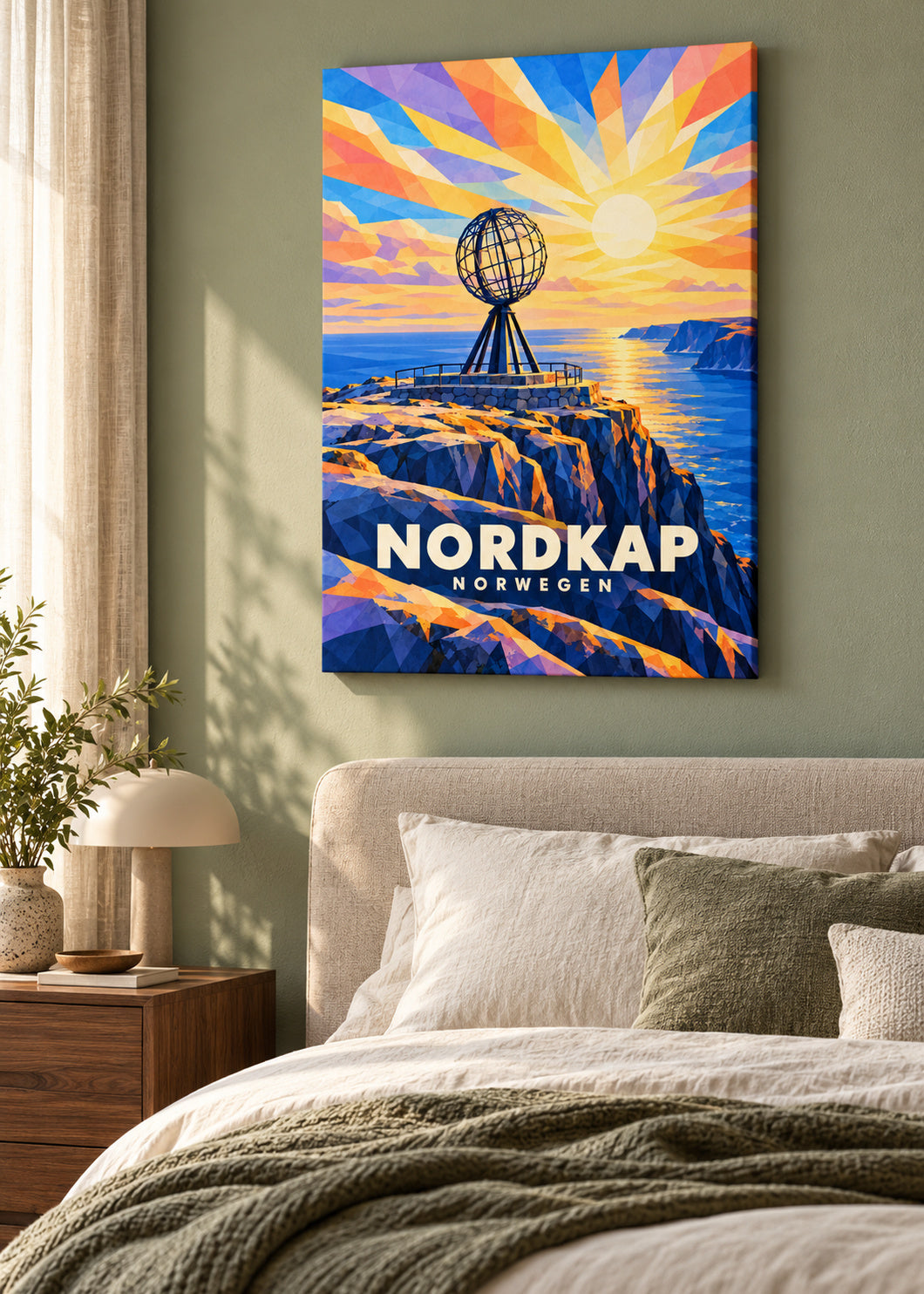 Nordkap – Norwegen – Slim-Leinwand