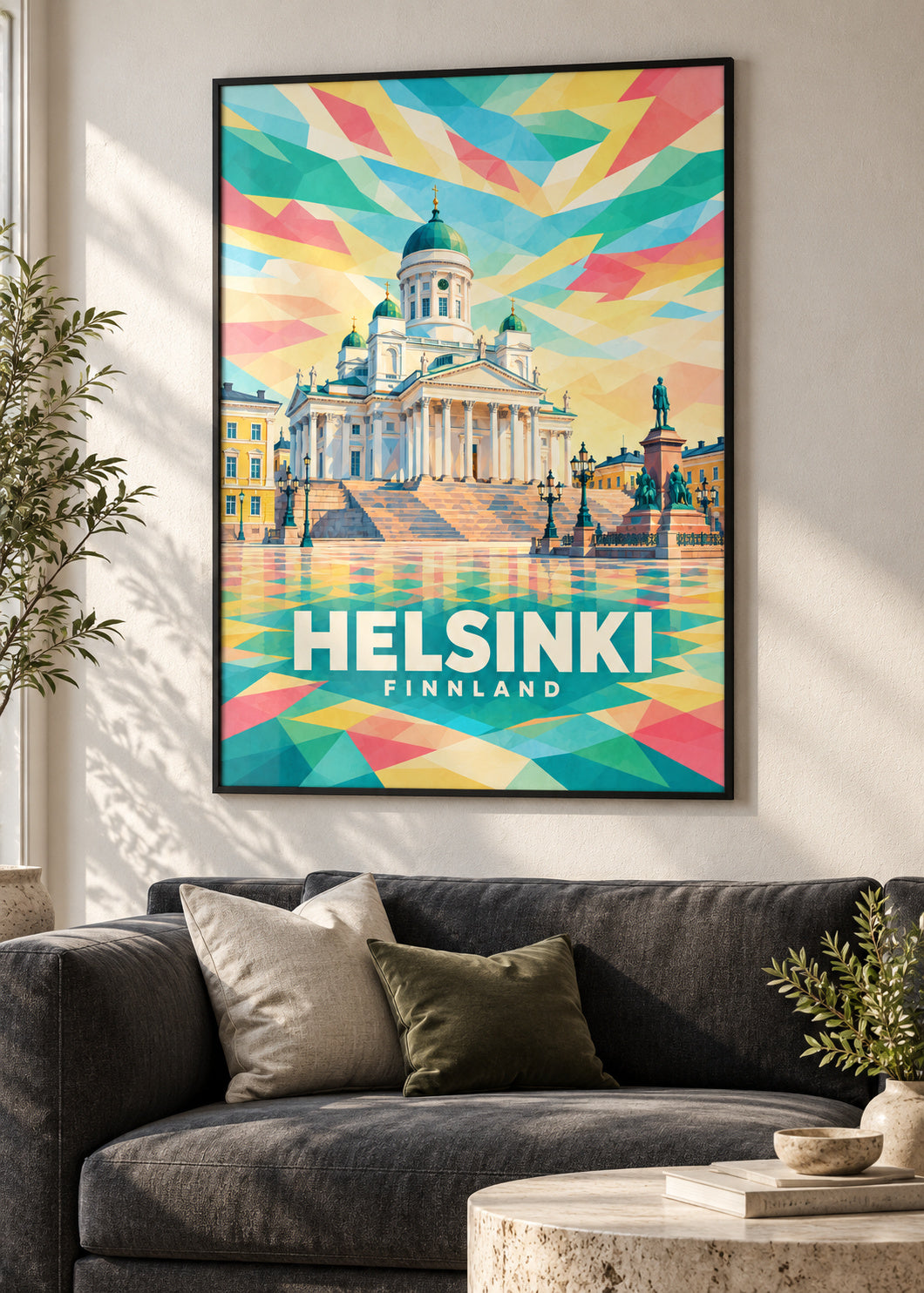 Helsinki – Finnland – mockup-schwarz