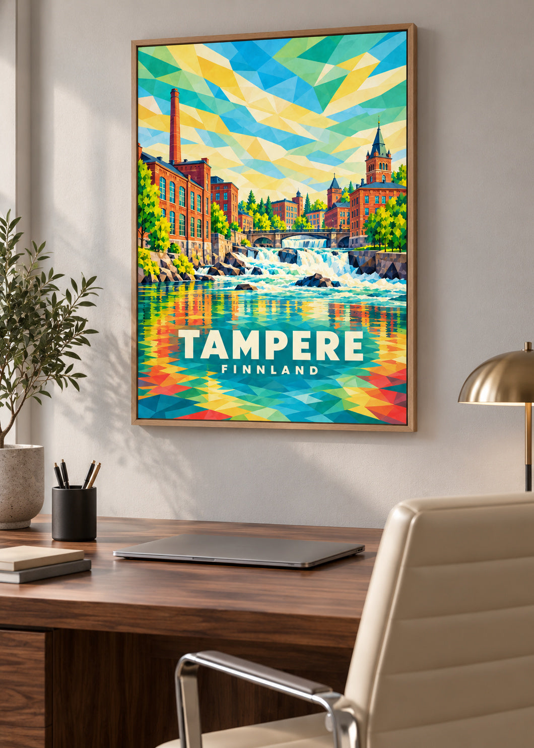 Tampere – Finnland – mockup-naturholz