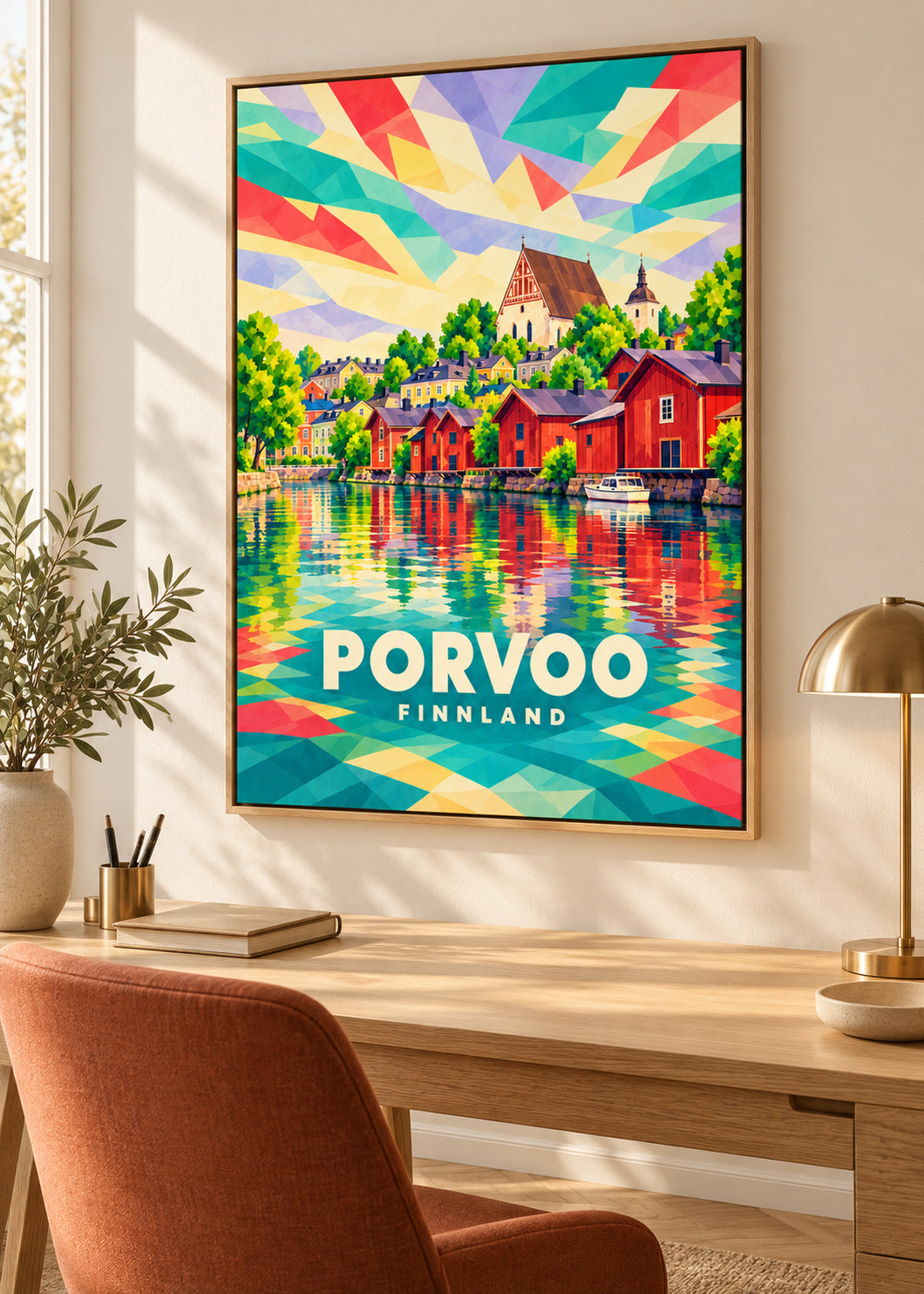 Porvoo – Finnland – mockup-naturholz