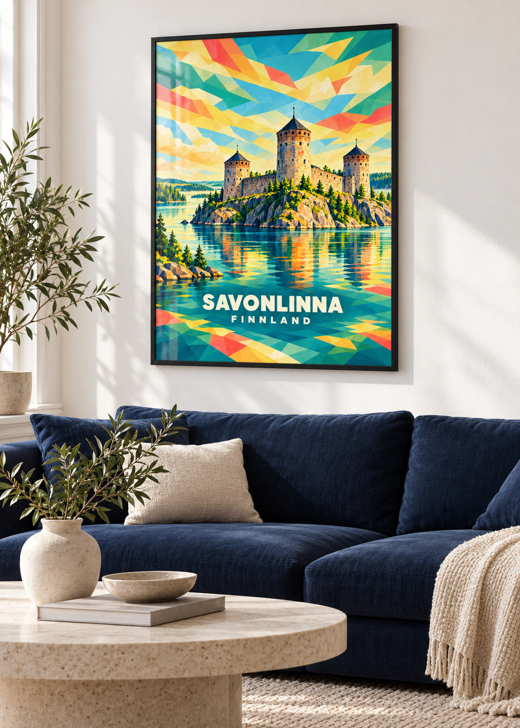 Savonlinna – Finnland – mockup-schwarz