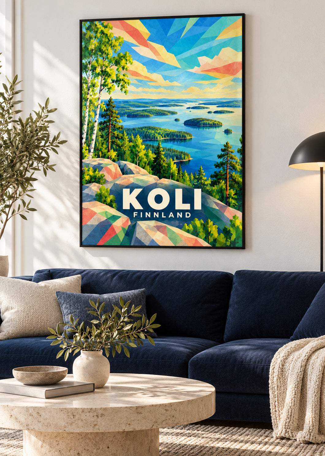 Koli – Finnland – mockup-schwarz