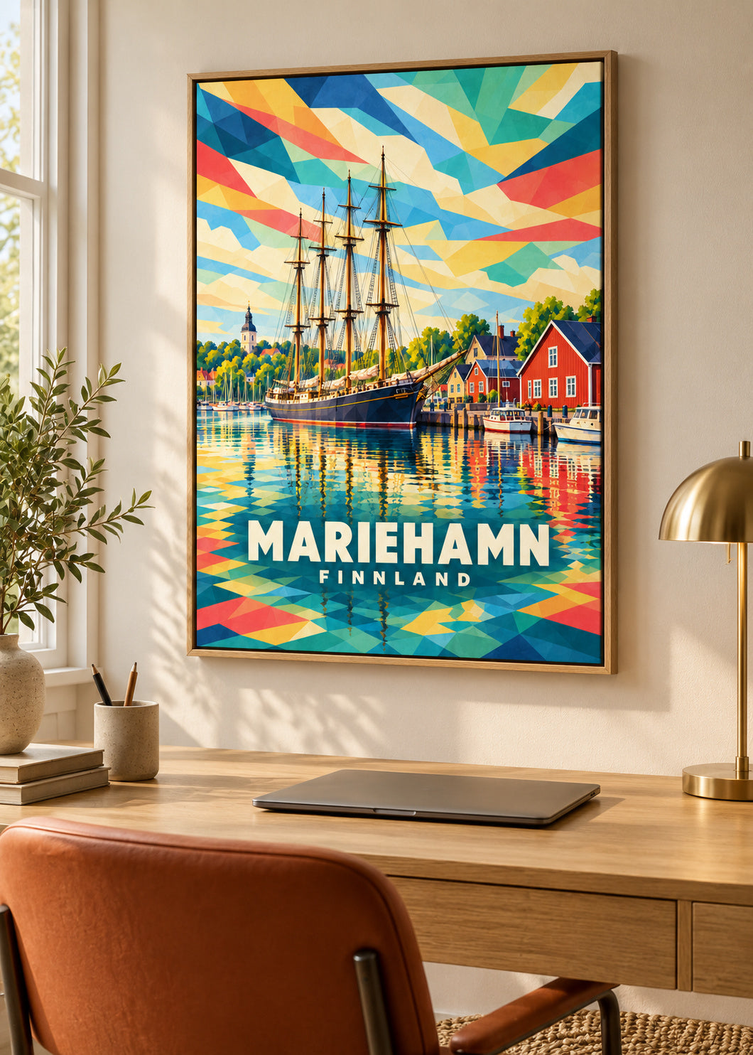 Mariehamn – Finnland – mockup-naturholz