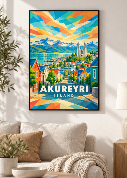 Akureyri – Island – mockup-schwarz