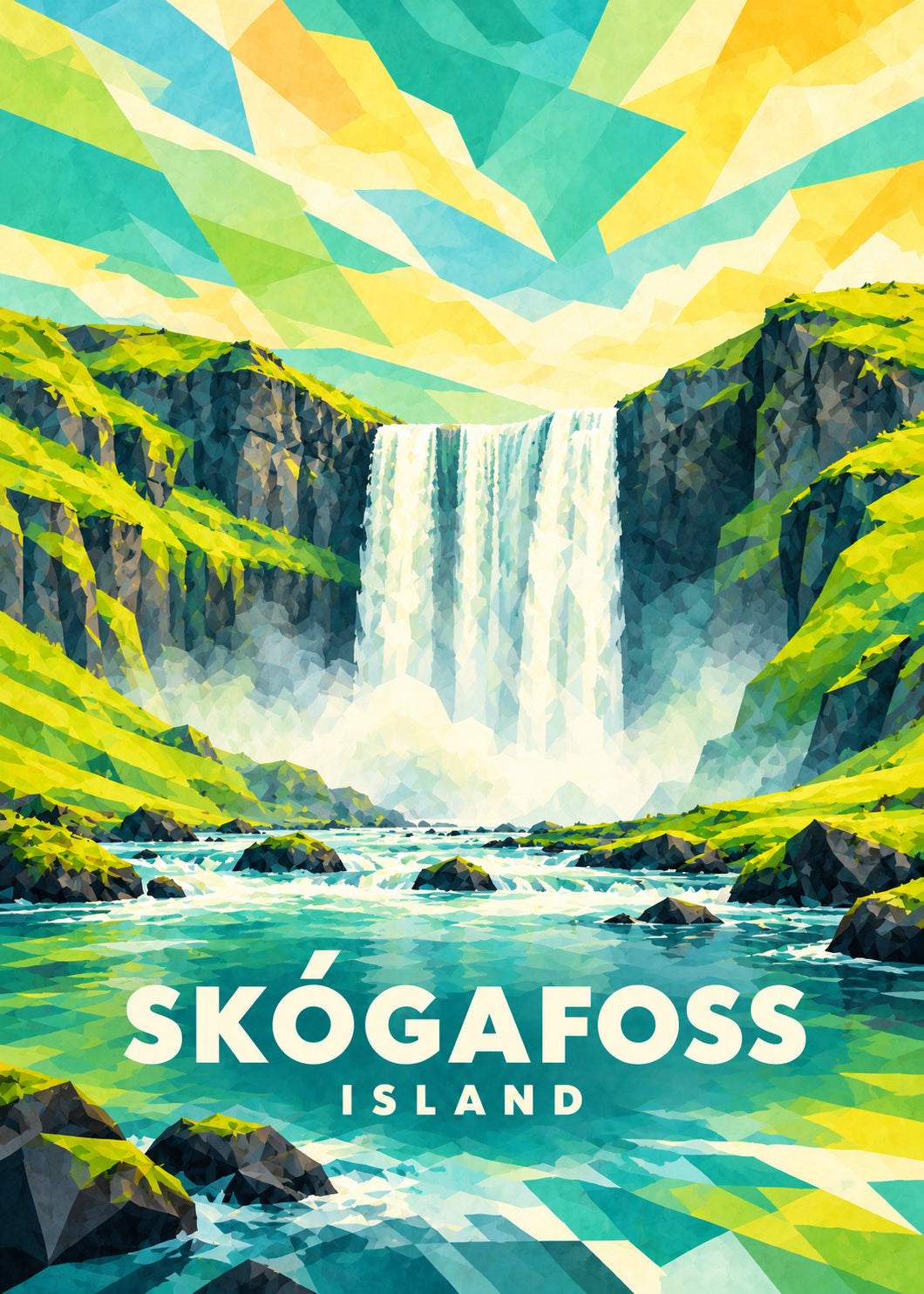 Skógafoss – Island – hauptbild