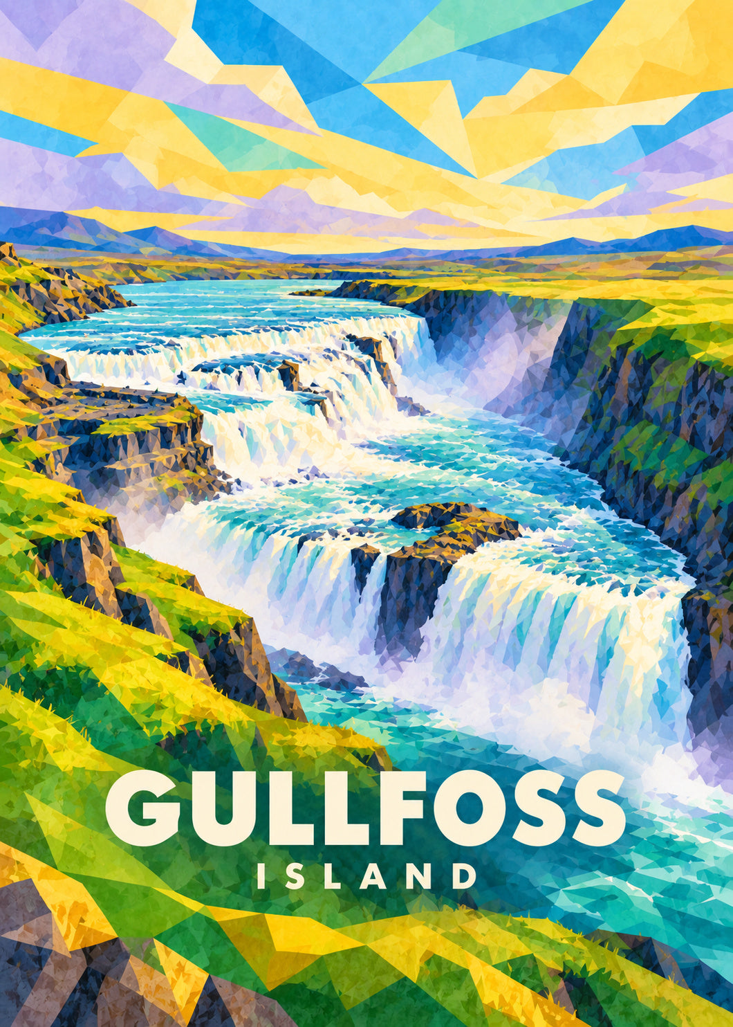 Gullfoss – Island – hauptbild