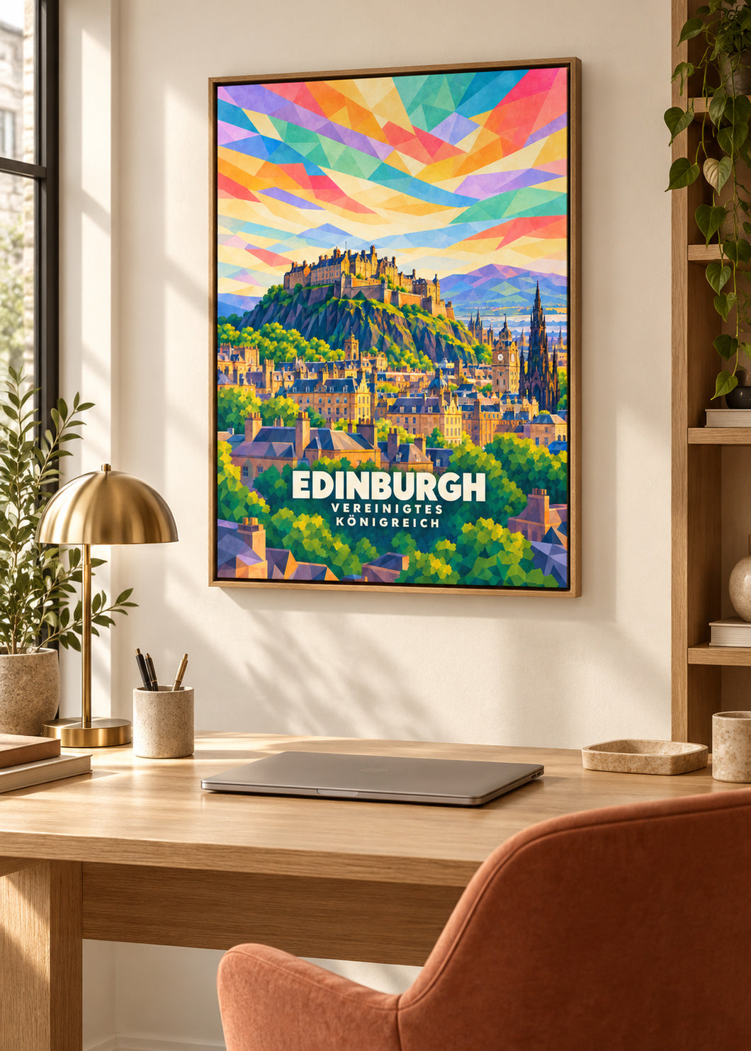 Edinburgh – Vereinigtes Königreich – mockup-naturholz