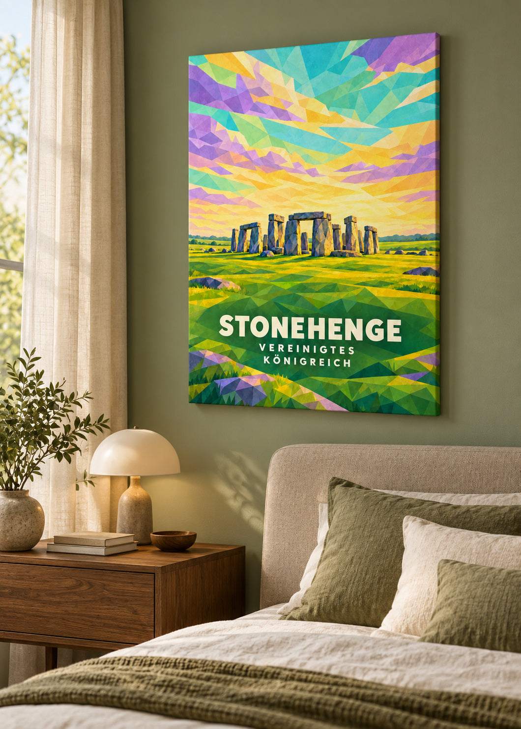 Stonehenge – Vereinigtes Königreich – Leinwand Slim