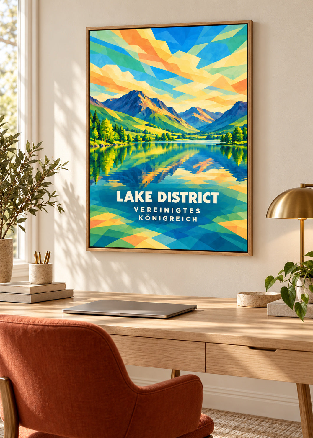 Lake District – Vereinigtes Königreich – mockup-naturholz