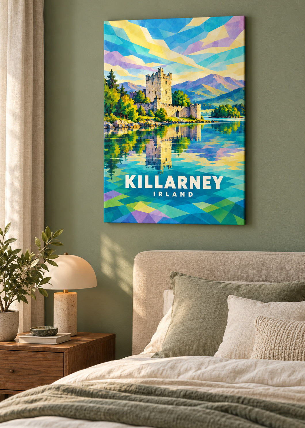 Killarney – Irland – mockup-leinwand