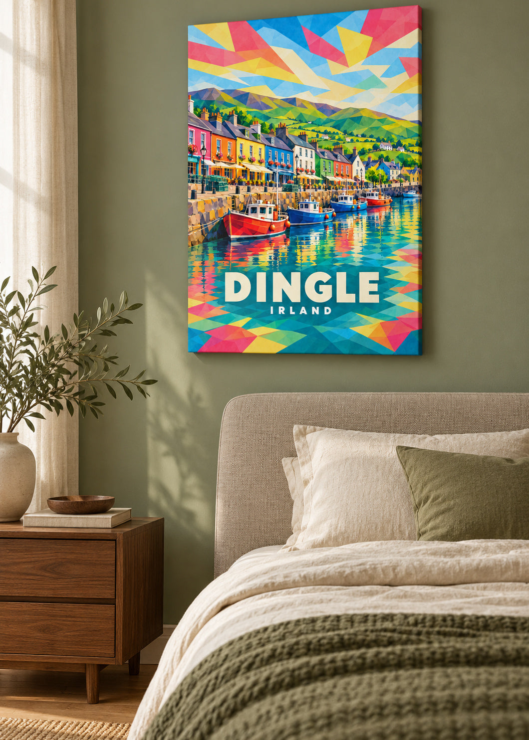 Dingle – Irland – mockup-leinwand