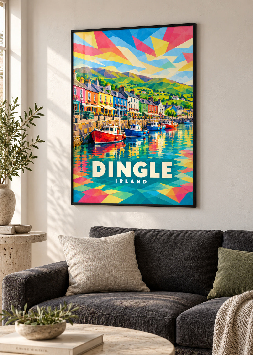 Dingle – Irland – mockup-schwarz