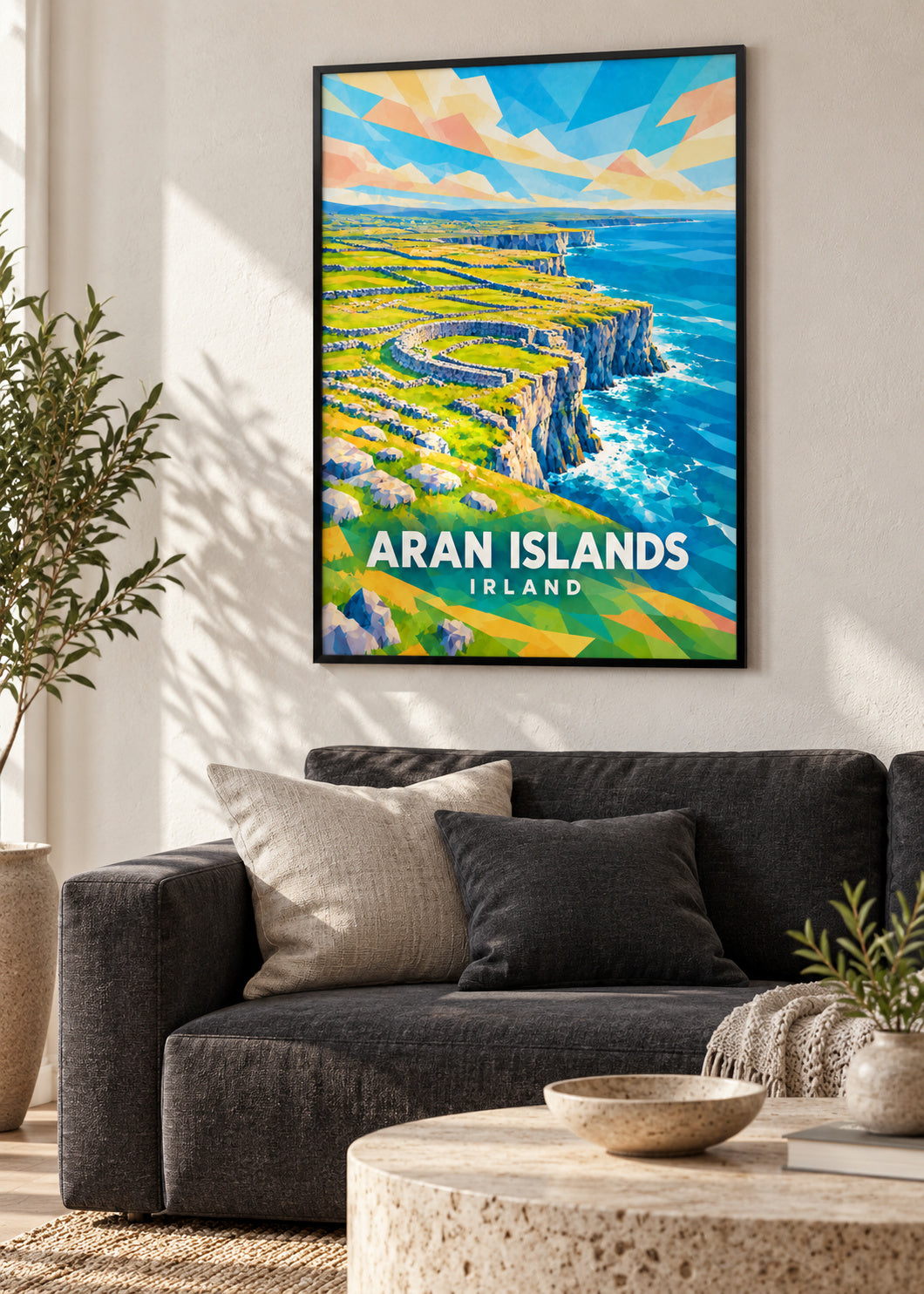 Aran Islands – Irland – mockup-schwarz