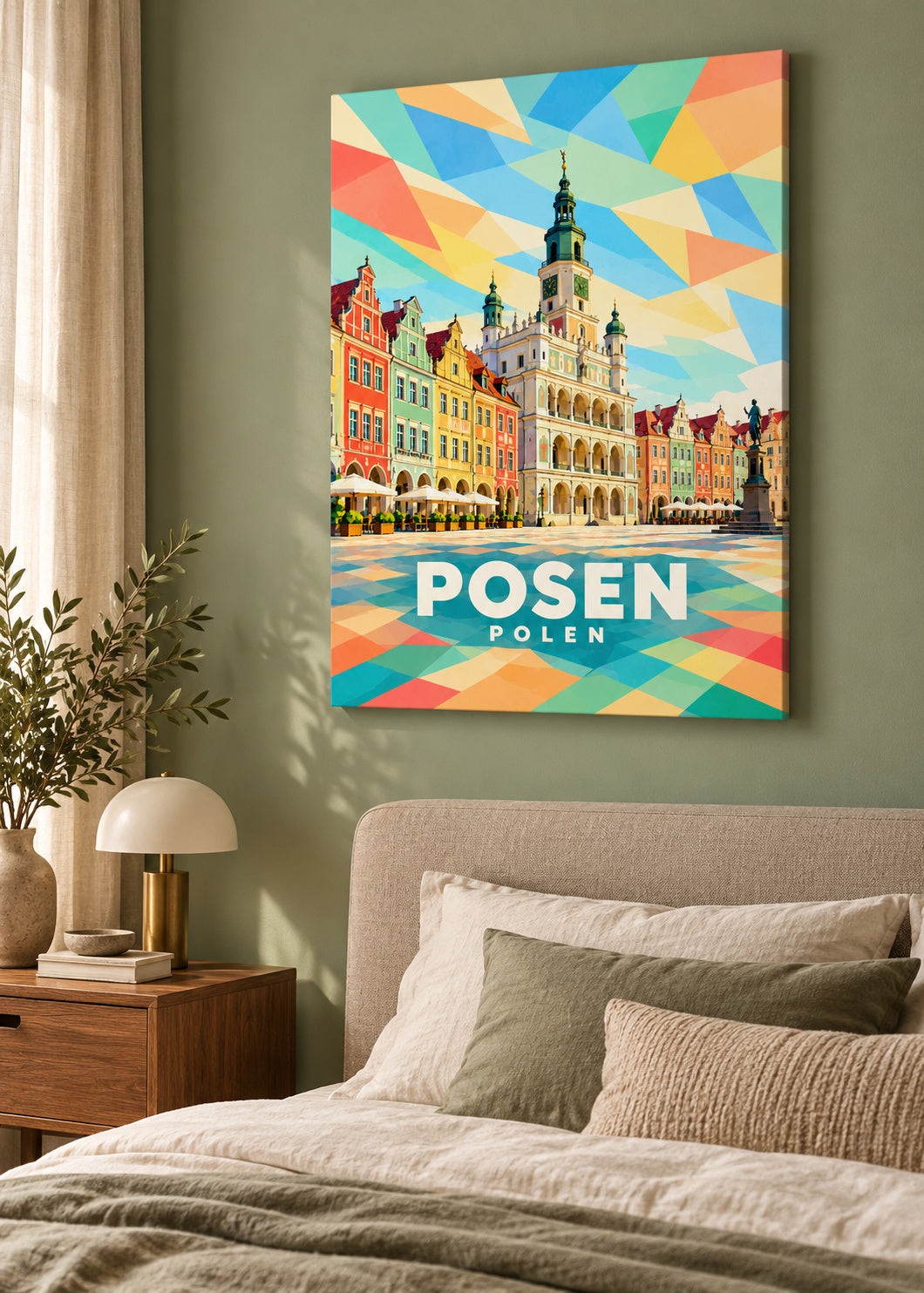 Posen – Polen – mockup-leinwand