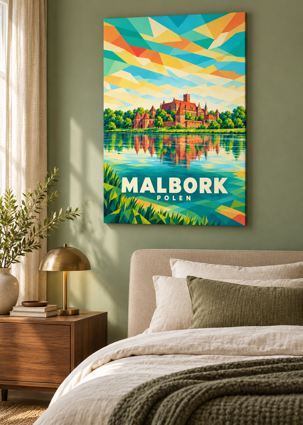 Malbork – Polen – Leinwand Slim