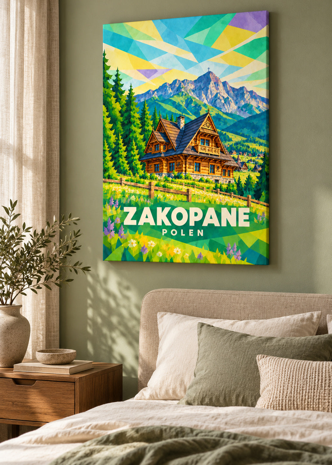 Zakopane – Polen – Leinwand Slim