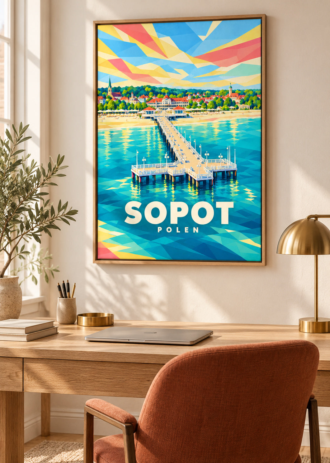 Sopot – Polen – mockup-naturholz
