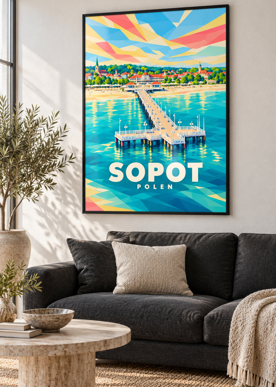 Sopot – Polen – mockup-schwarz