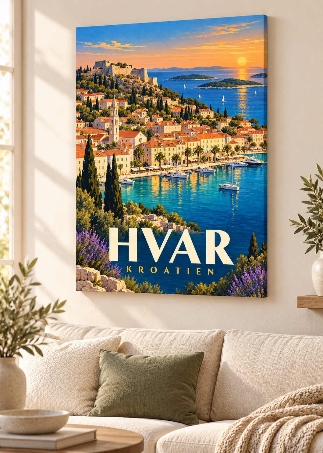 Hvar als Leinwand