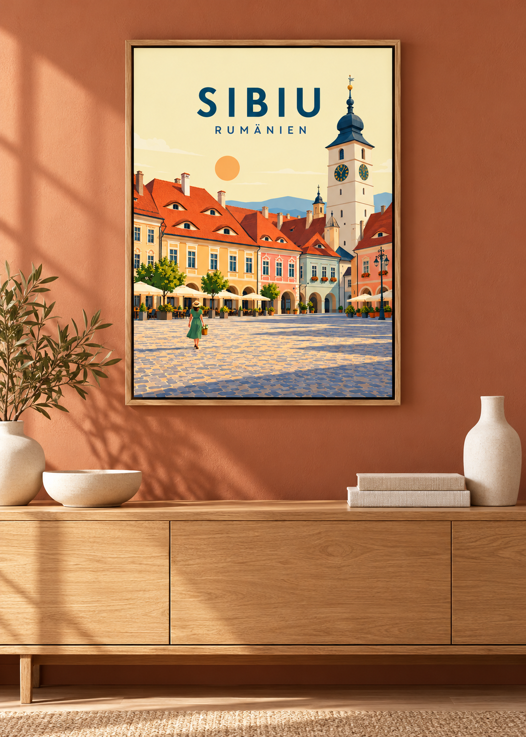 Sibiu – Eichen-Schattenfugenrahmen