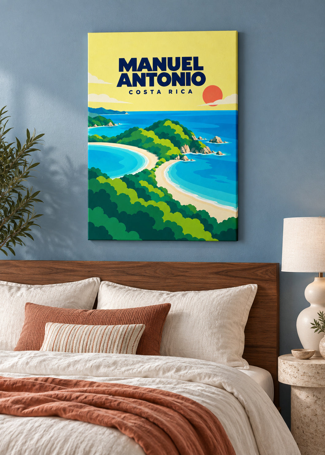Manuel Antonio – rahmenlose Slim-Leinwand