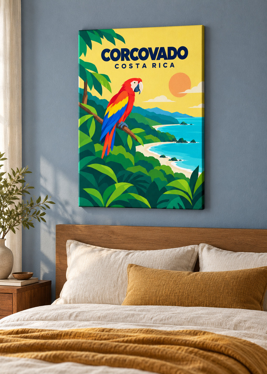 Corcovado – rahmenlose Slim-Leinwand