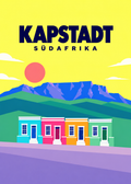 Kapstadt – geometrisches Hauptmotiv, Südafrika