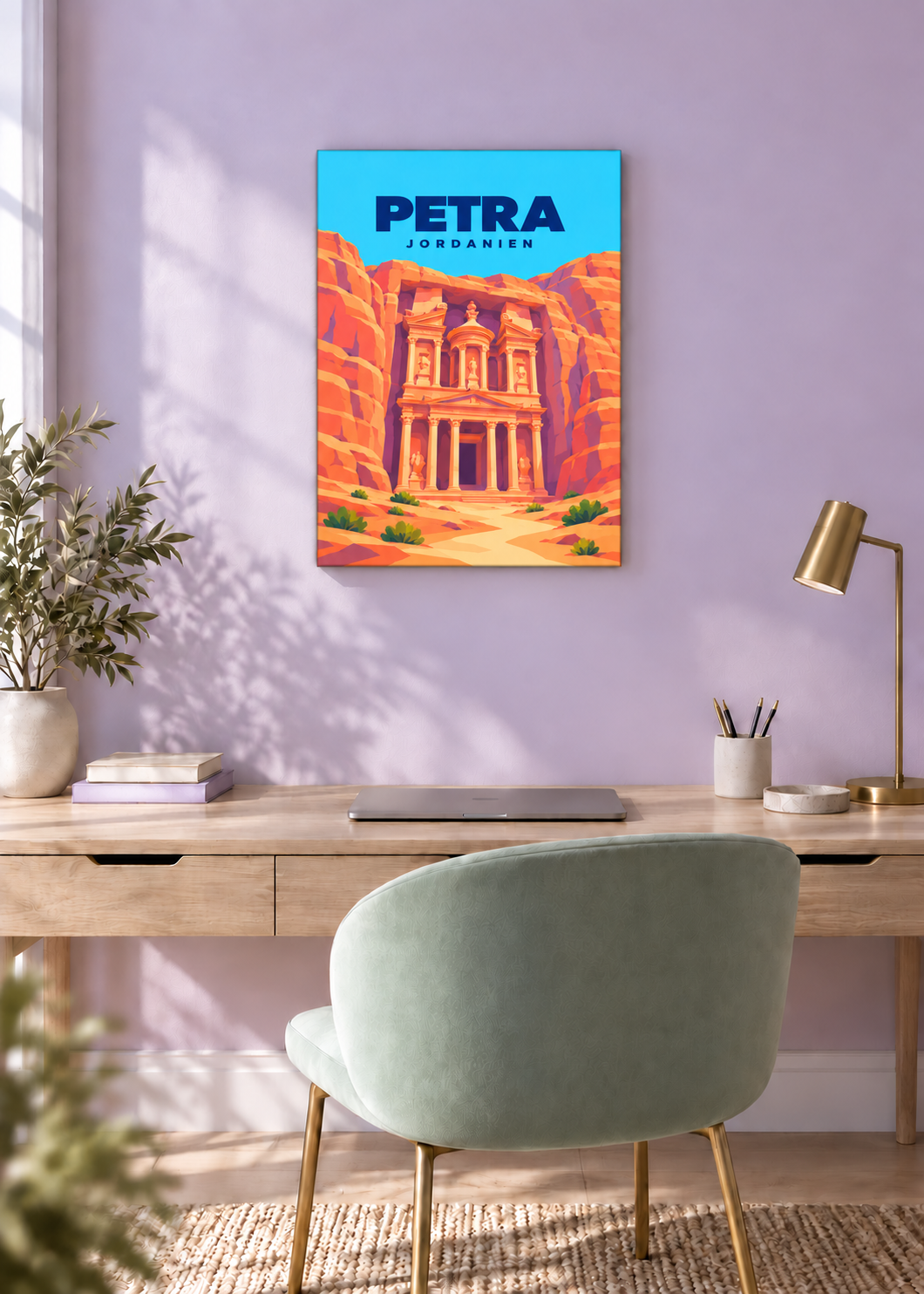 Petra – rahmenlose Slim-Leinwand