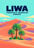 Liwa – geometrische Illustration, Vereinigte Arabische Emirate