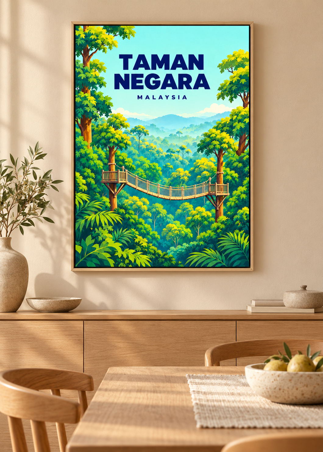 Taman Negara Malaysia – Eiche Schattenfuge