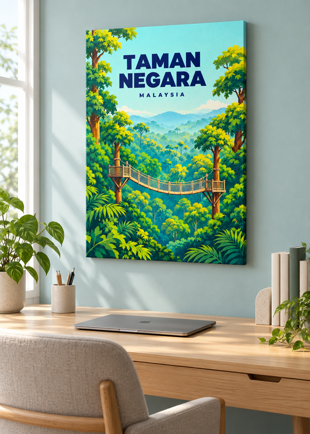 Taman Negara Malaysia – Leinwand Slim
