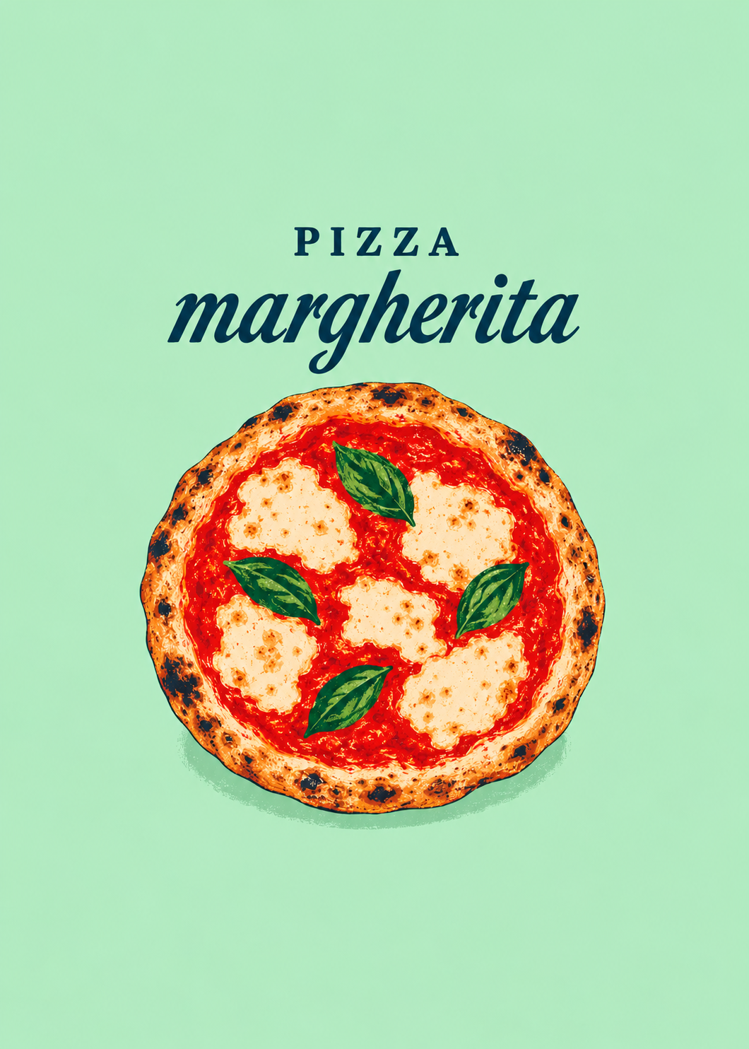 Pizza Margherita – Originalmotiv