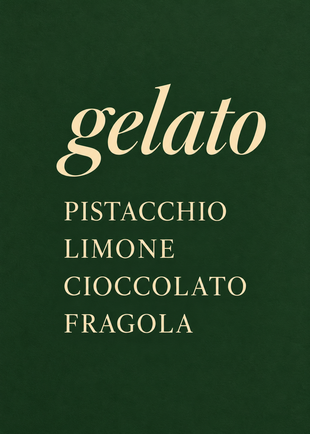 Gelato – Originalmotiv