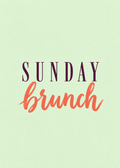 Sunday Brunch – Originalmotiv
