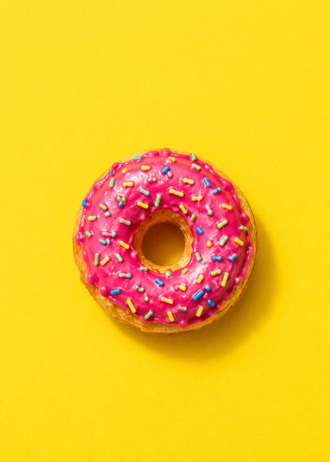 Himbeer-Donut – Originalmotiv