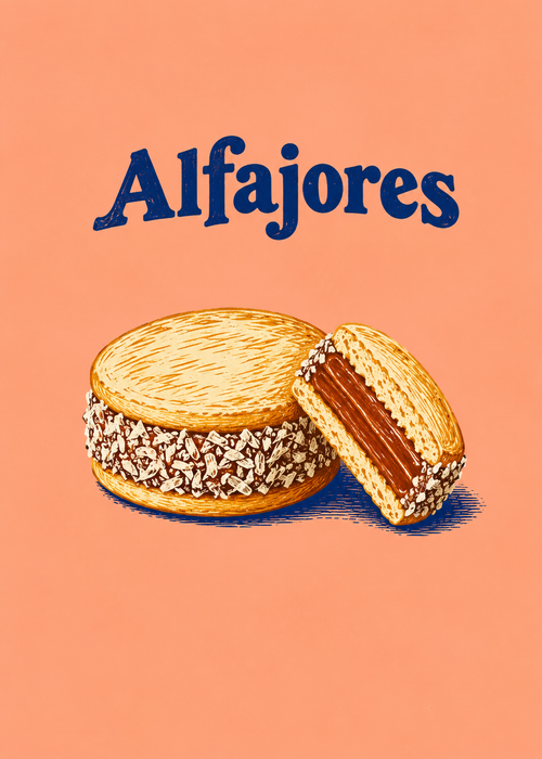 Alfajores Küchenkunstdruck – Originalmotiv