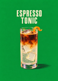Espresso Tonic Küchenkunstdruck – Originalmotiv