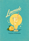 Limonade Küchenkunstdruck – Originalmotiv